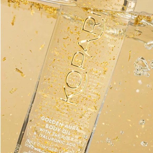 Kopari | Beauty Golden Aura Body Oil Moisturizer 24K Gold Hyaluronic Acid - Picture 5 of 11